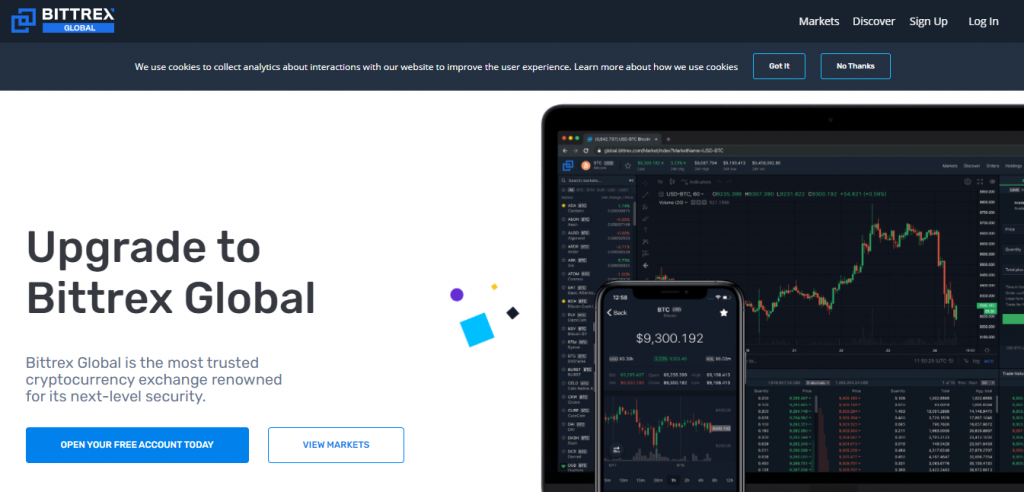 interface bittrex