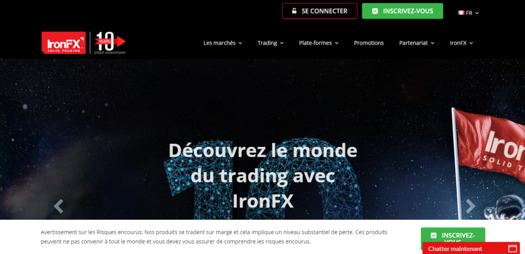 interface ironfx